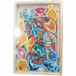 Wooden Magnetic Fishing Game - Image 3